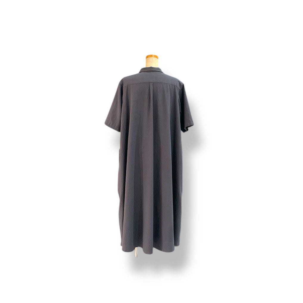 short sleeve dress - cotton&hemp -