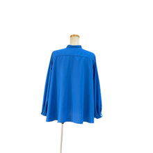 "chemise et bebe"  short length - polyester - blue×yellow - 3(L)