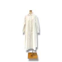 A-line organic cotton Oxford - ivory