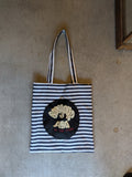 ［横振り刺繍］souvenir刺繍totebag